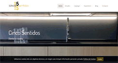 Desktop Screenshot of cocinascincosentidos.com